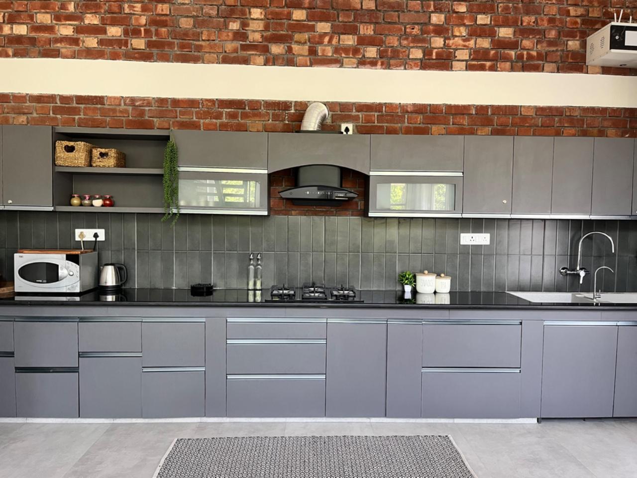 Luxury bedroom with garden view at The Abode Living Dehradun