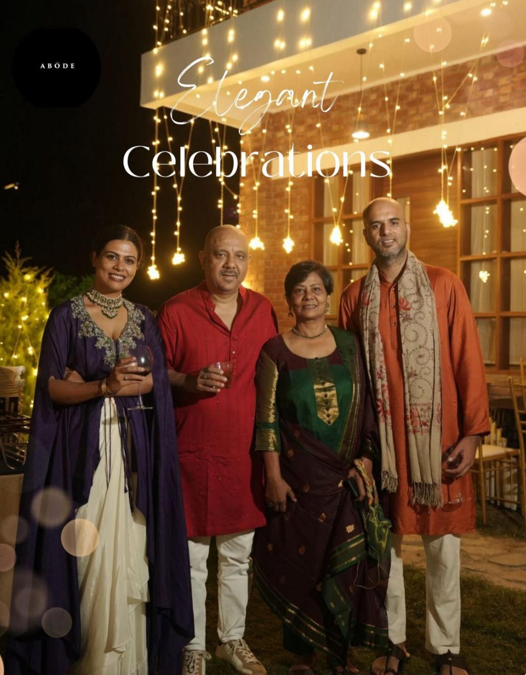 Garden event setting for celebrations at The Abode Living Dehradun