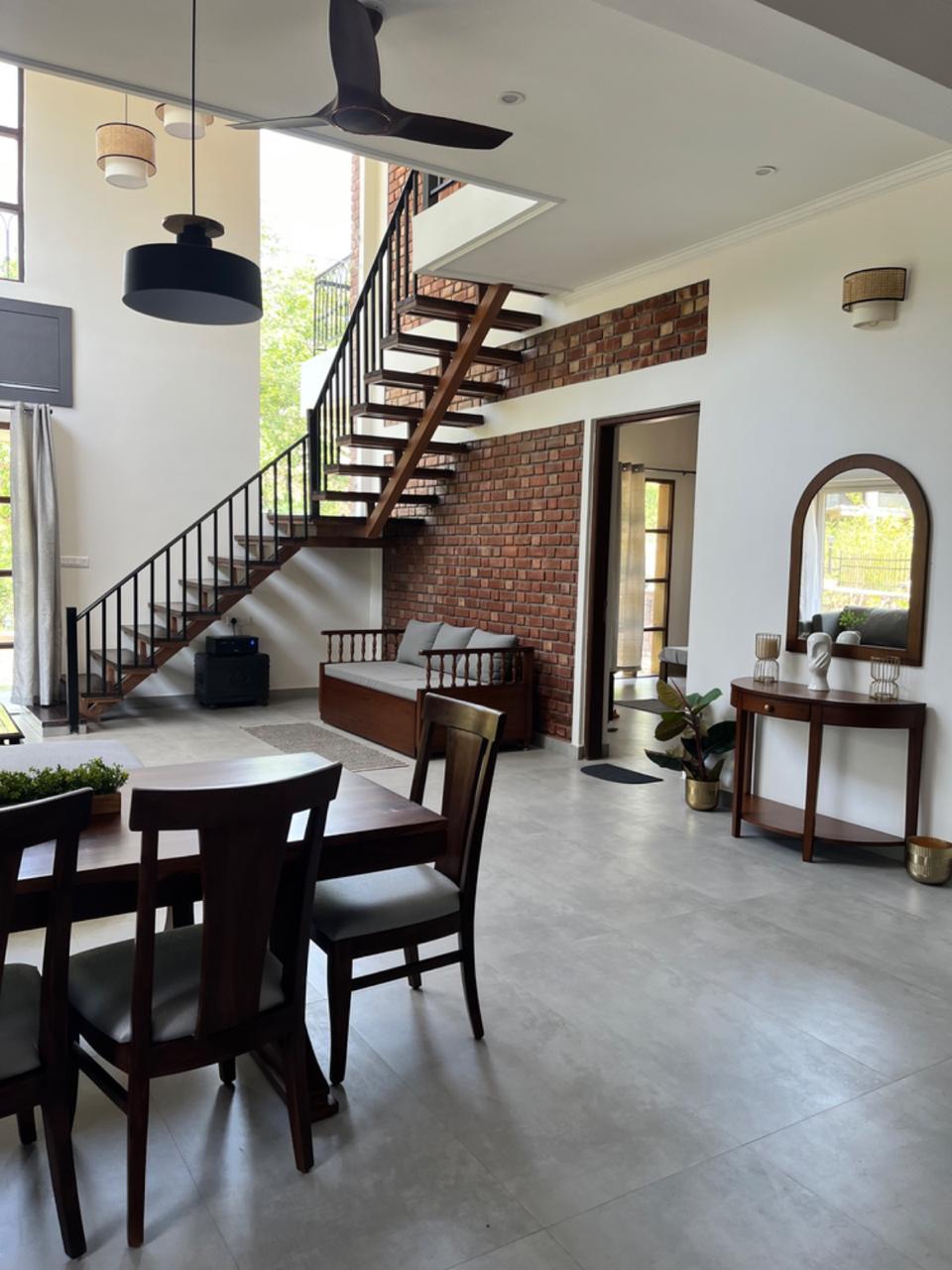 Interior detail of The Abode Living luxury villa Dehradun
